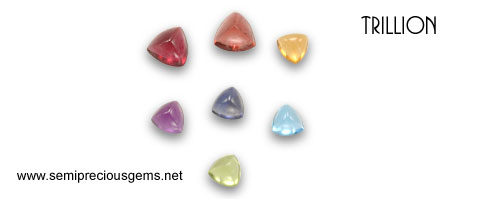 gemstones trillian shape