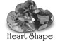 heart shape gemstones