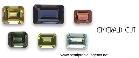 emerald cut gemstones