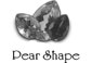 fancy special cut pear shape in gems